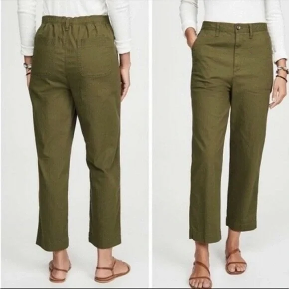 Madewell Pants Jumpsuits Madewell Green Camp Pants Utility